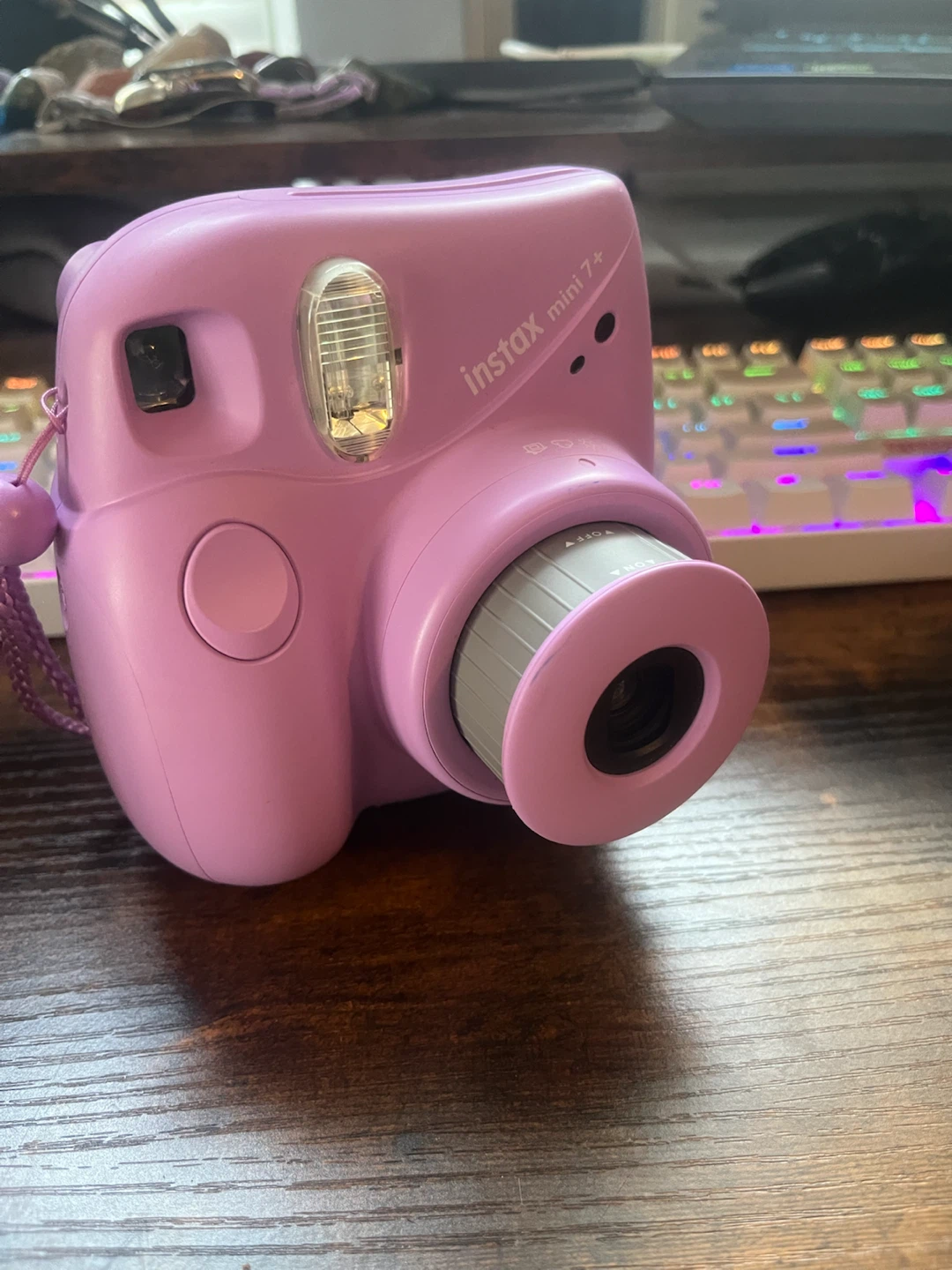 Instax Mini 7+ Lavender Instant Camera - photo 4