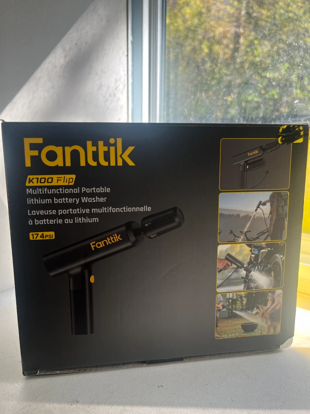 Fanttik K100 Flip Portable pressure washer