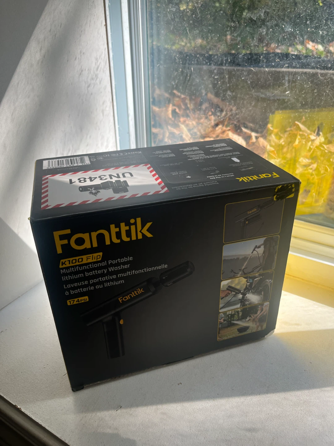 Fanttik K100 Flip Portable pressure washer - photo 2