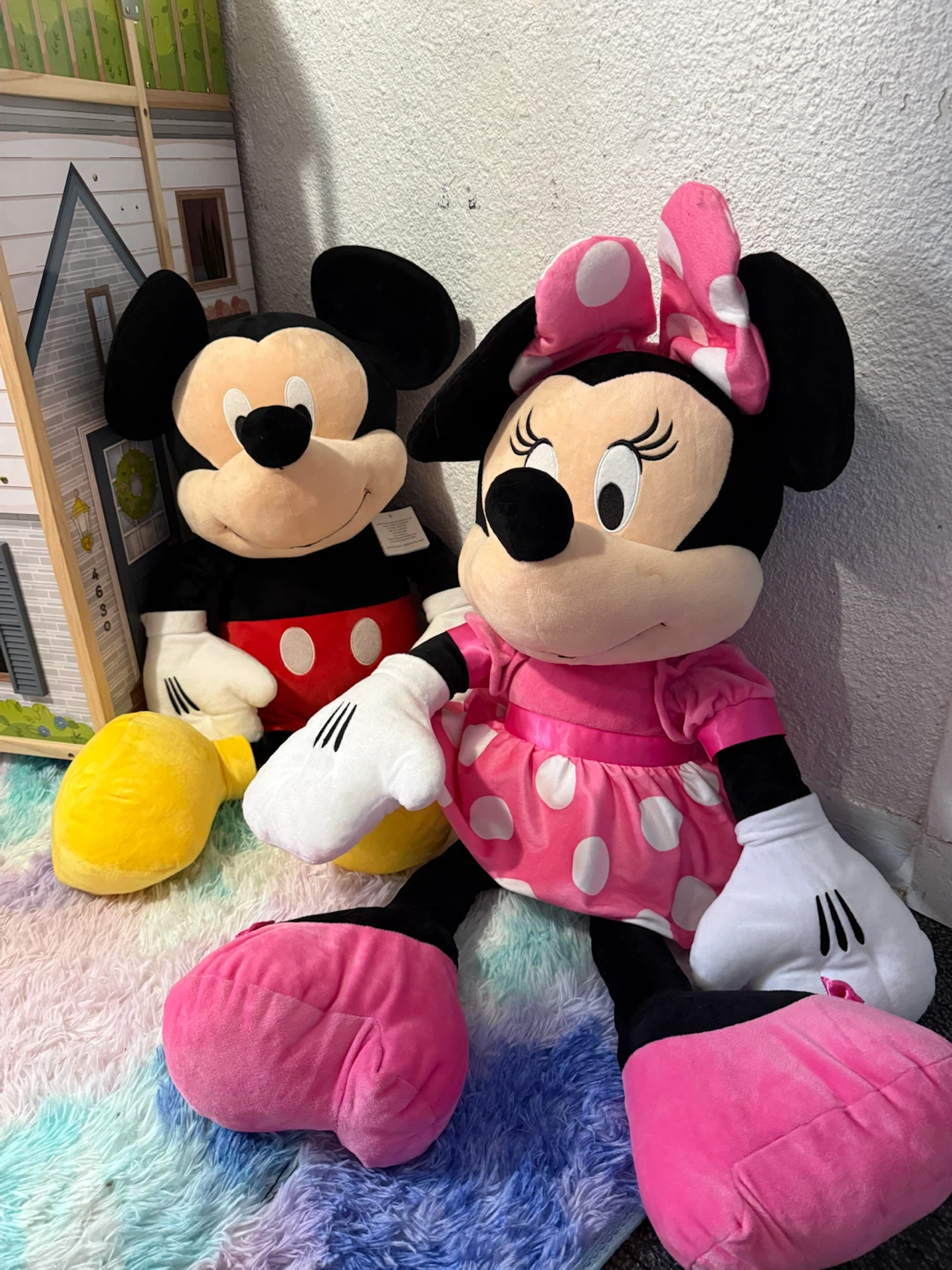 Disney Mickey and Minnie Mouse Plush Set