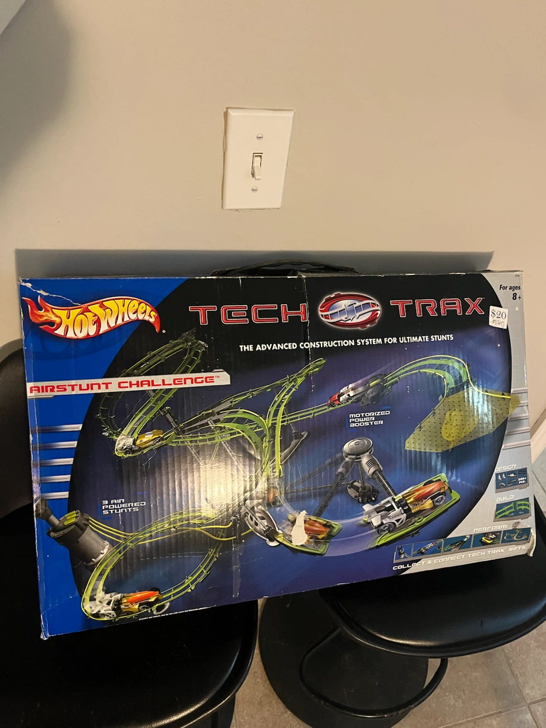 2004 HotWheels Tech Trax set complete in box