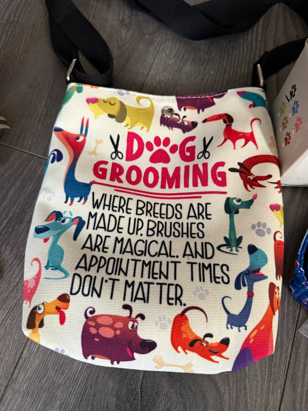 Dog grooming set including shoes, collar, and bag - photo 2