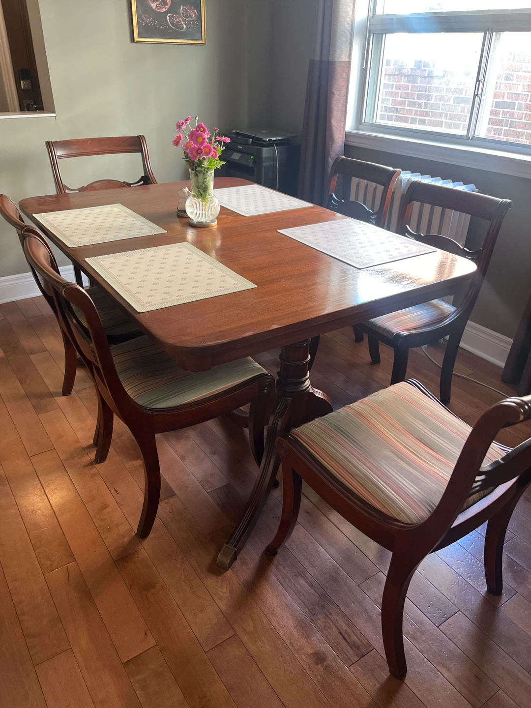 Antique table set - photo 2