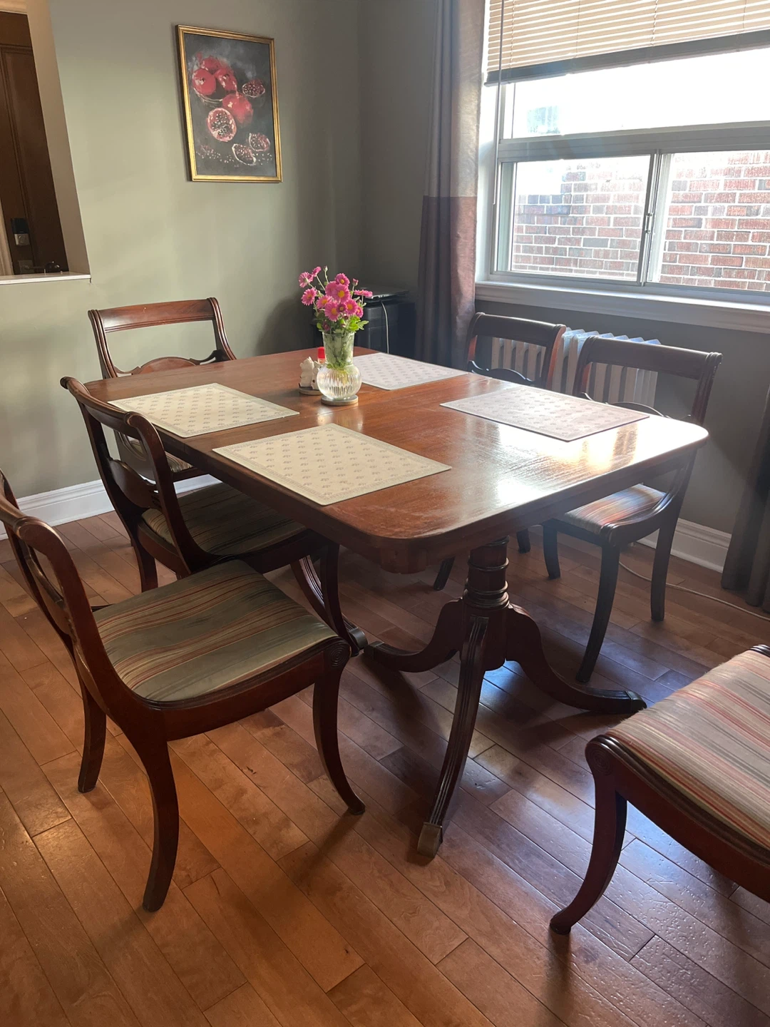 Antique table set - photo 3