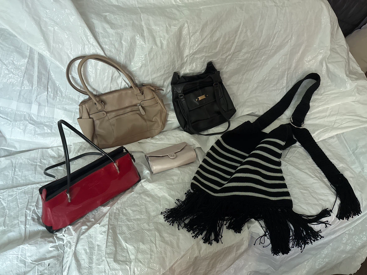 Set of 5 Assorted Ladies Handbags