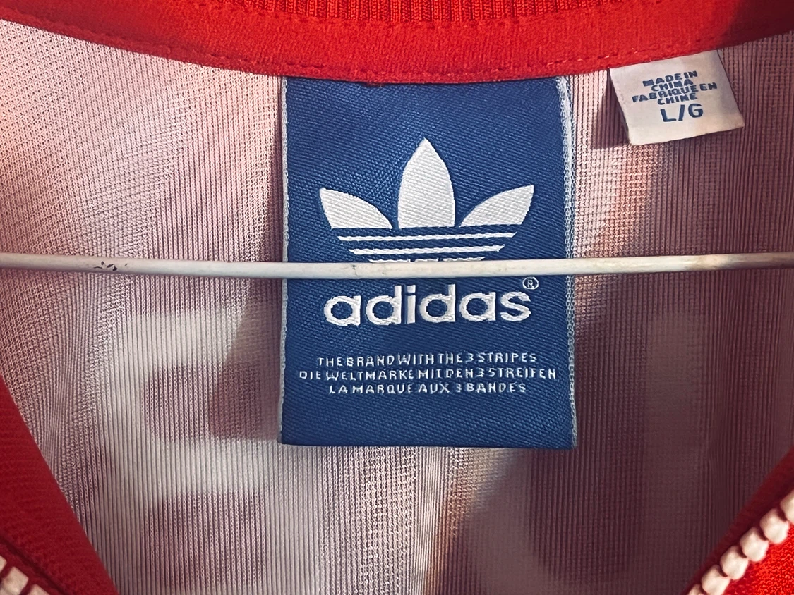 Adidas Cuba Track Jacket Red - photo 4