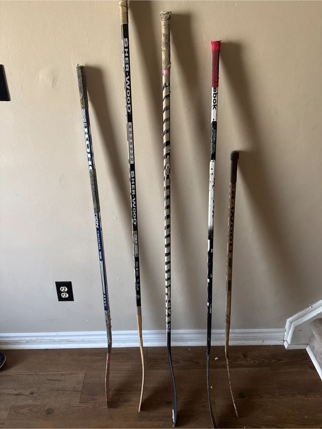 Assorted Hockey Sticks - Various Brands