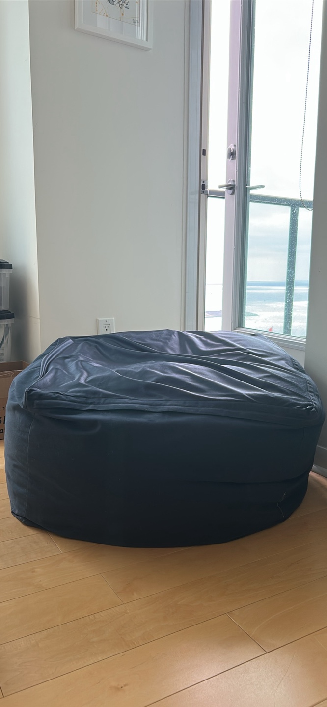 Muji Bean Bag Navy