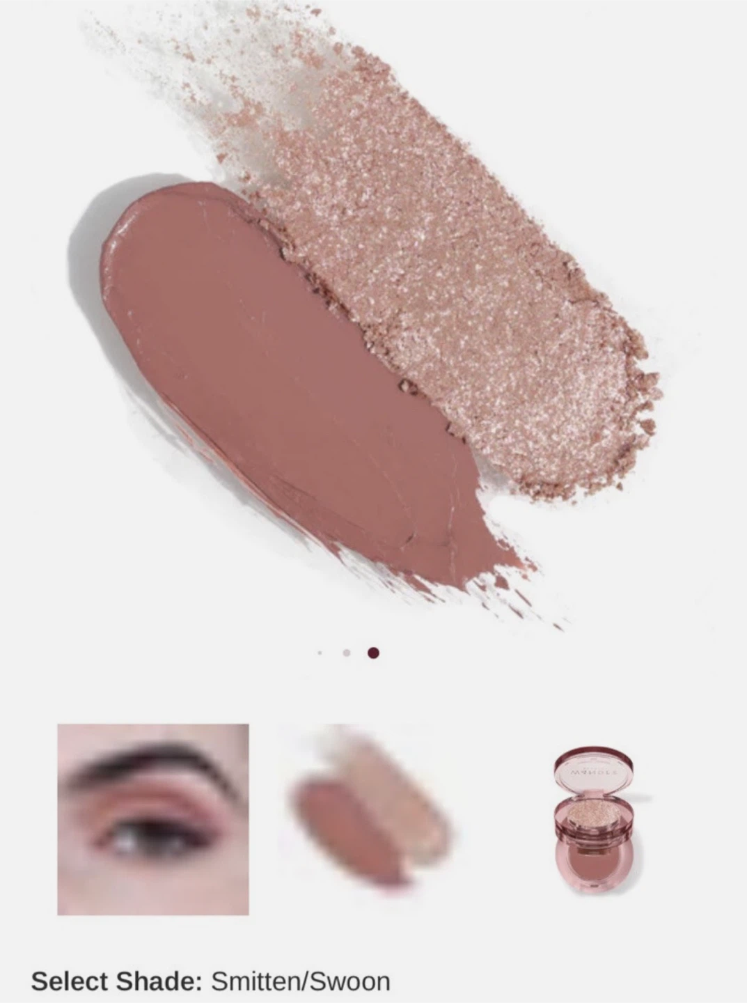 New unopened Wander Beauty Eyeshadow Duo - Smitten/Swoon - photo 2