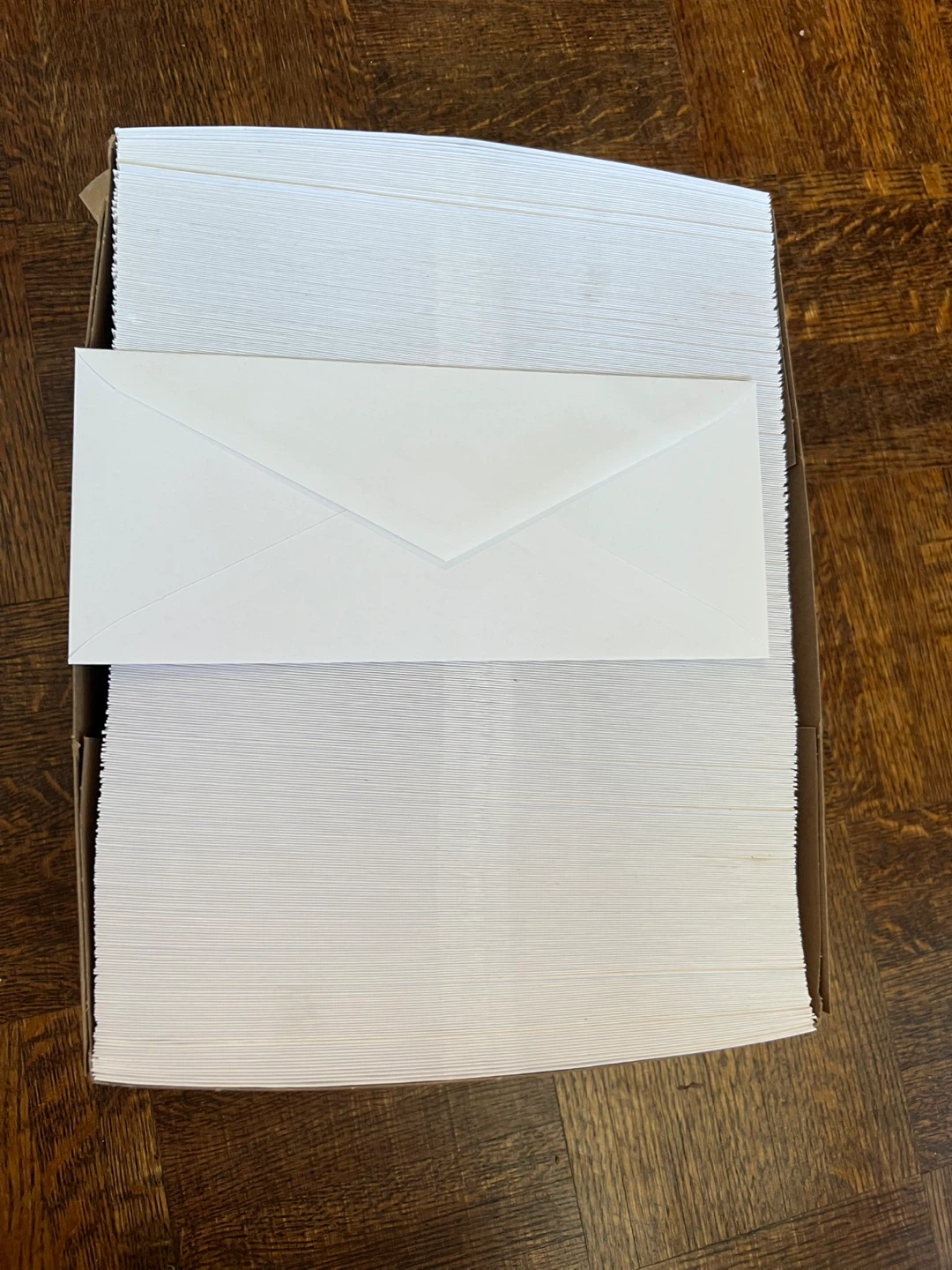 (500piecees)Box of White Business Envelopes - photo 2