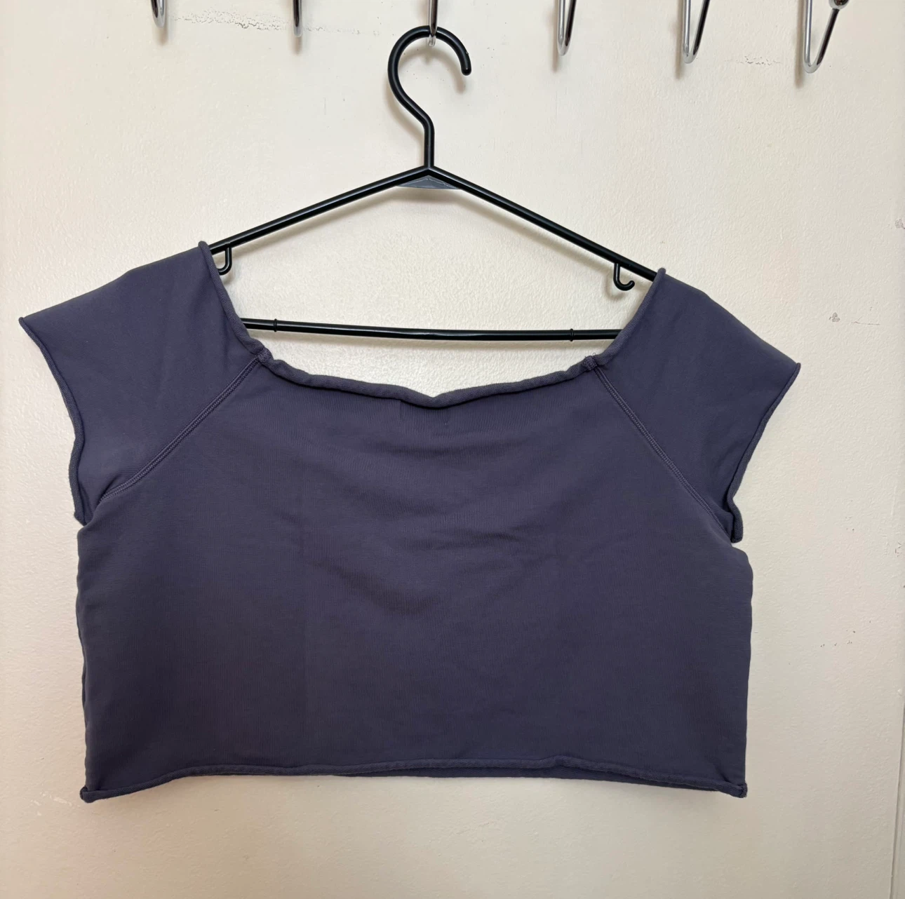 TNA Cropped Top-Charcoal gray-Medium - photo 2