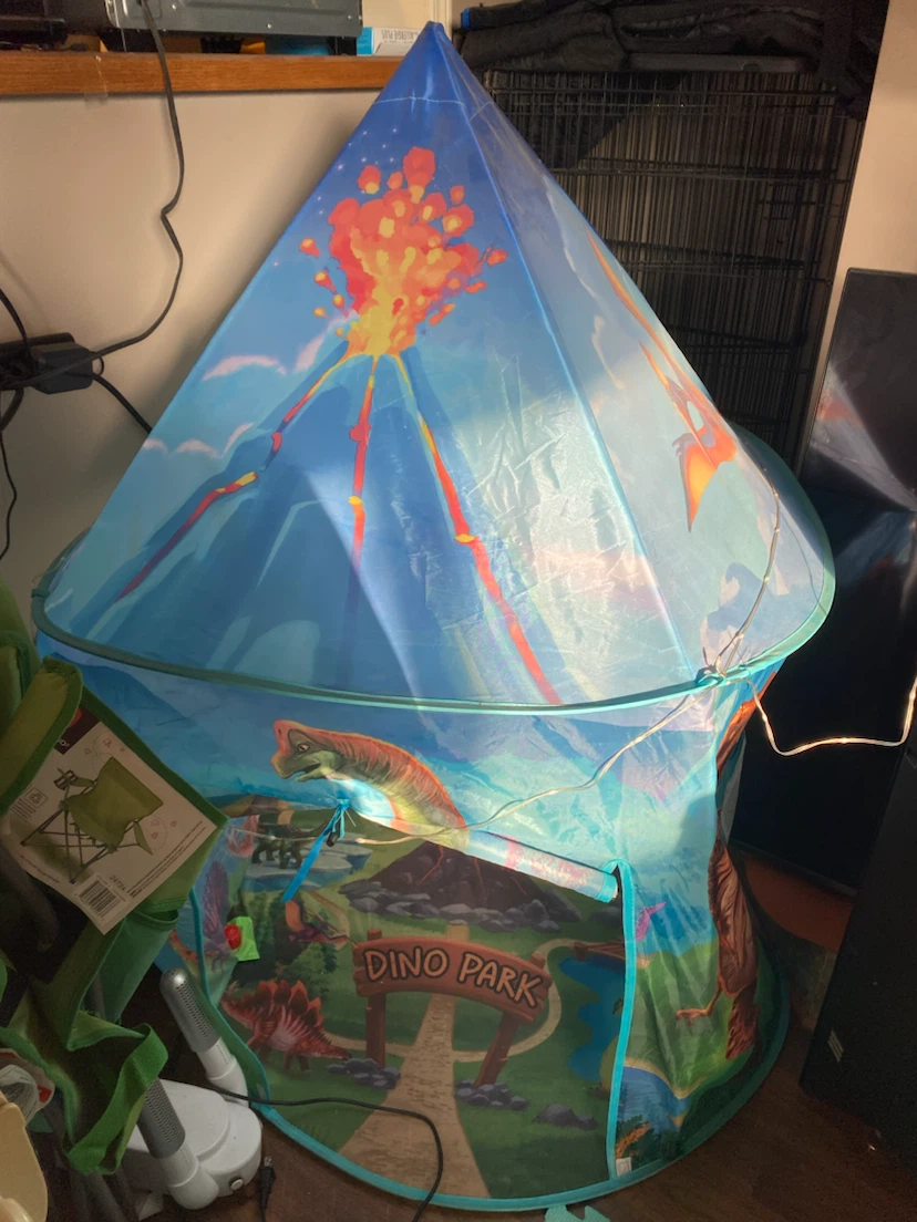 Dino Park Childrens Play Tent