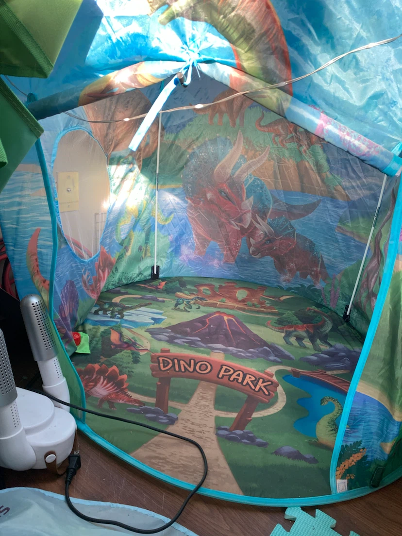 Dino Park Childrens Play Tent - photo 2