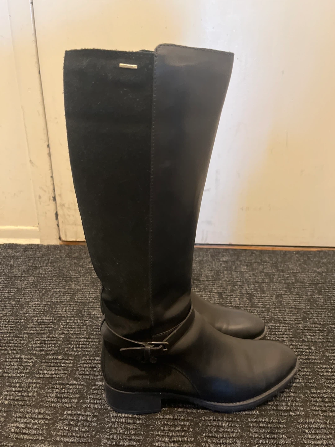 Black Knee-High Boots