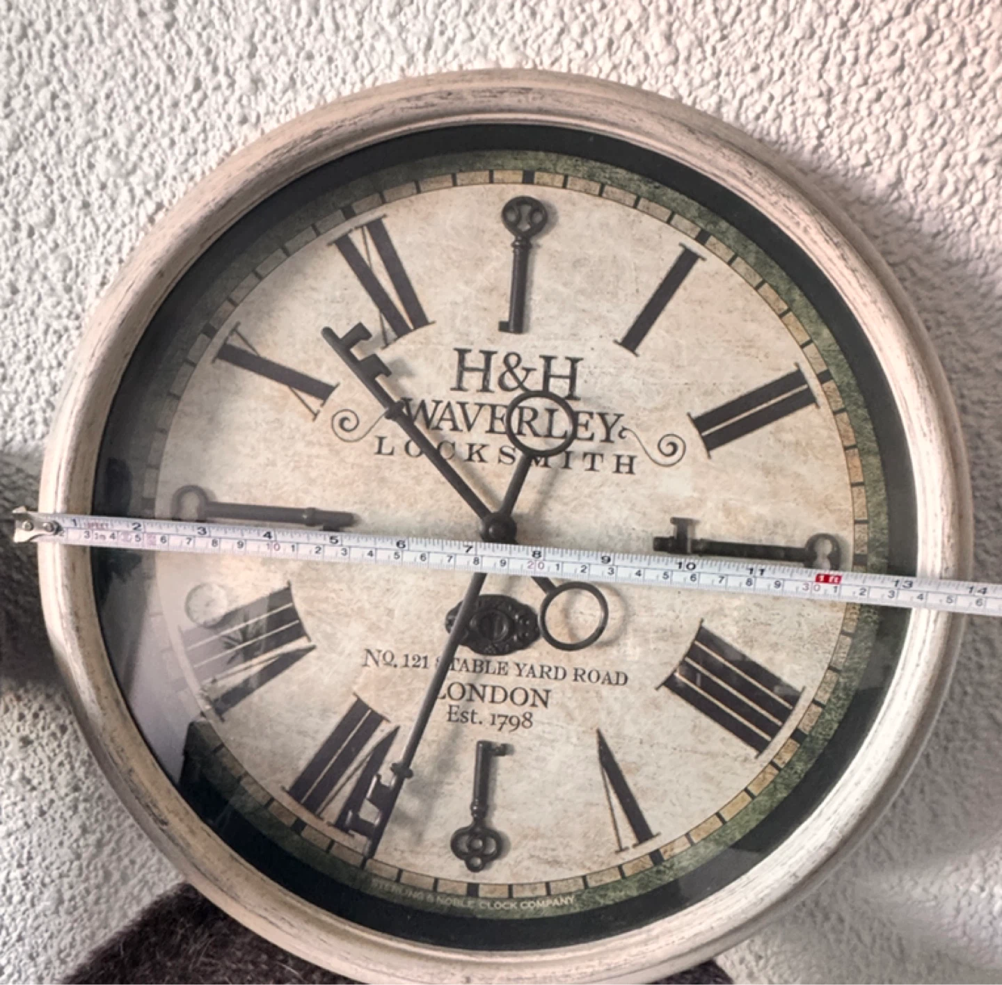 Sterling & Noble H&H Waverley Wall Clock - photo 2