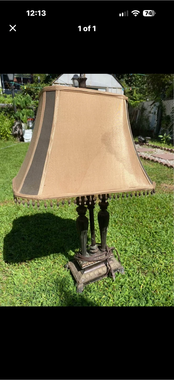 Vintage Style Table Lamp