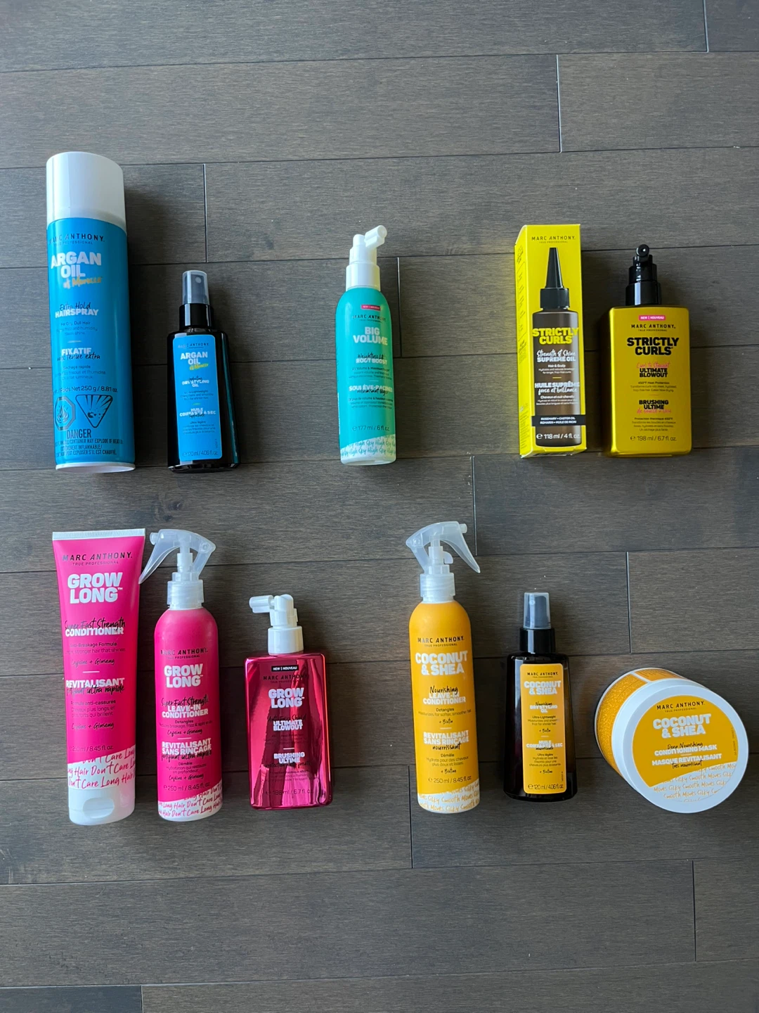 New Marc Anthony Hair Products