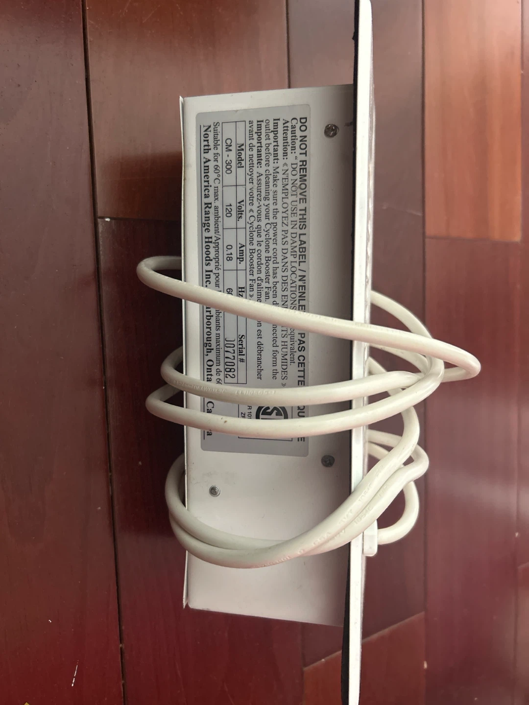 Cyclone CM-300 Booster Fan - photo 2