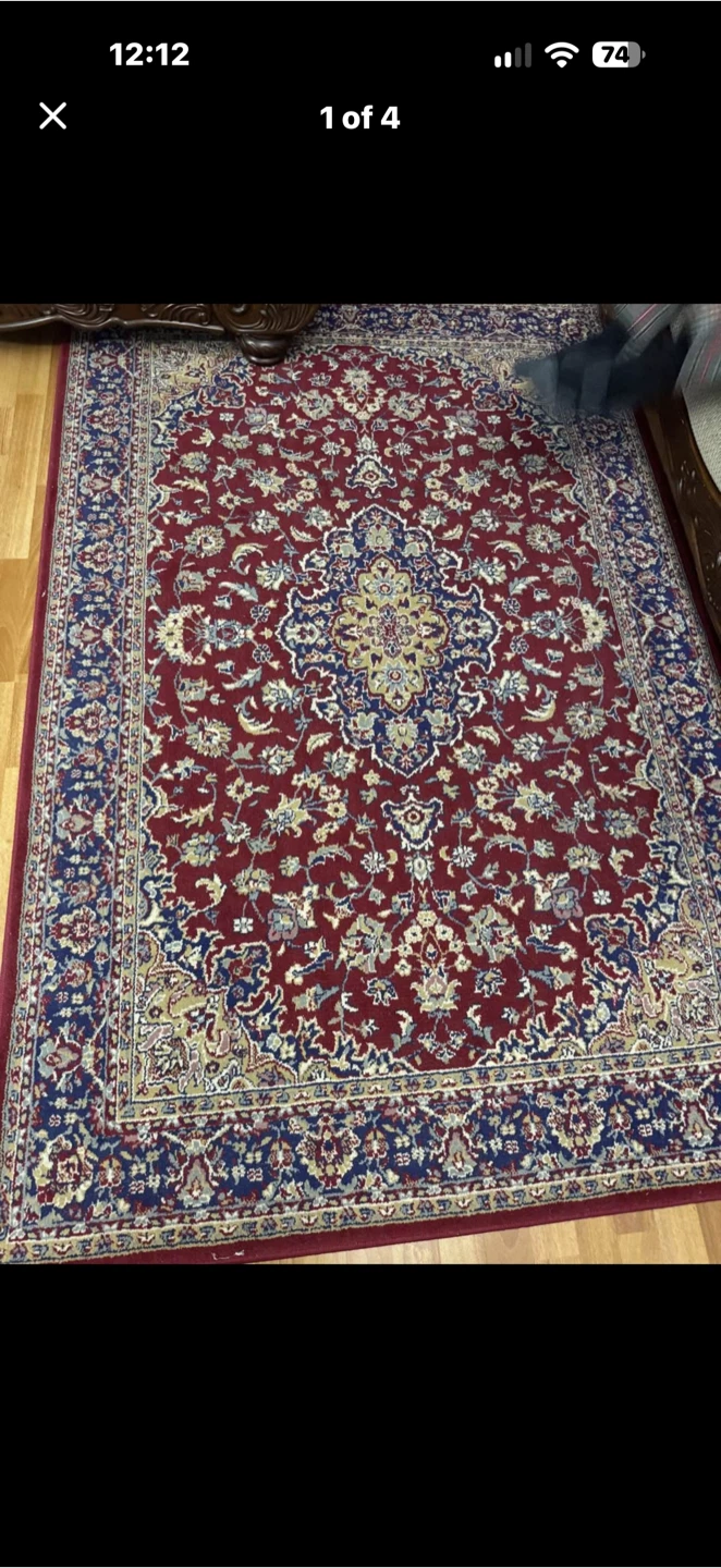 Traditional Oriental Style Area Rug