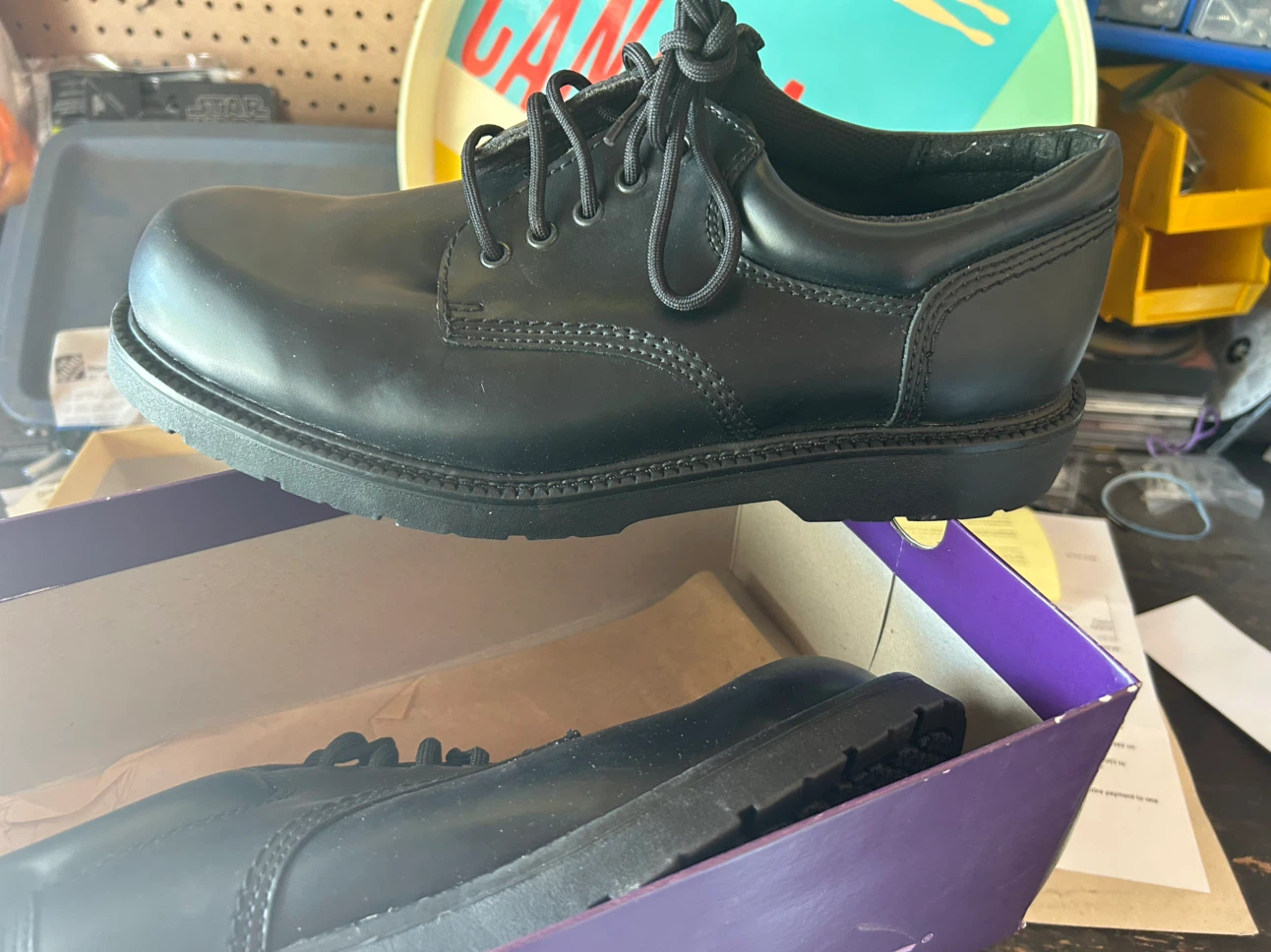 Hush Puppies SafeStep Shoes - Black