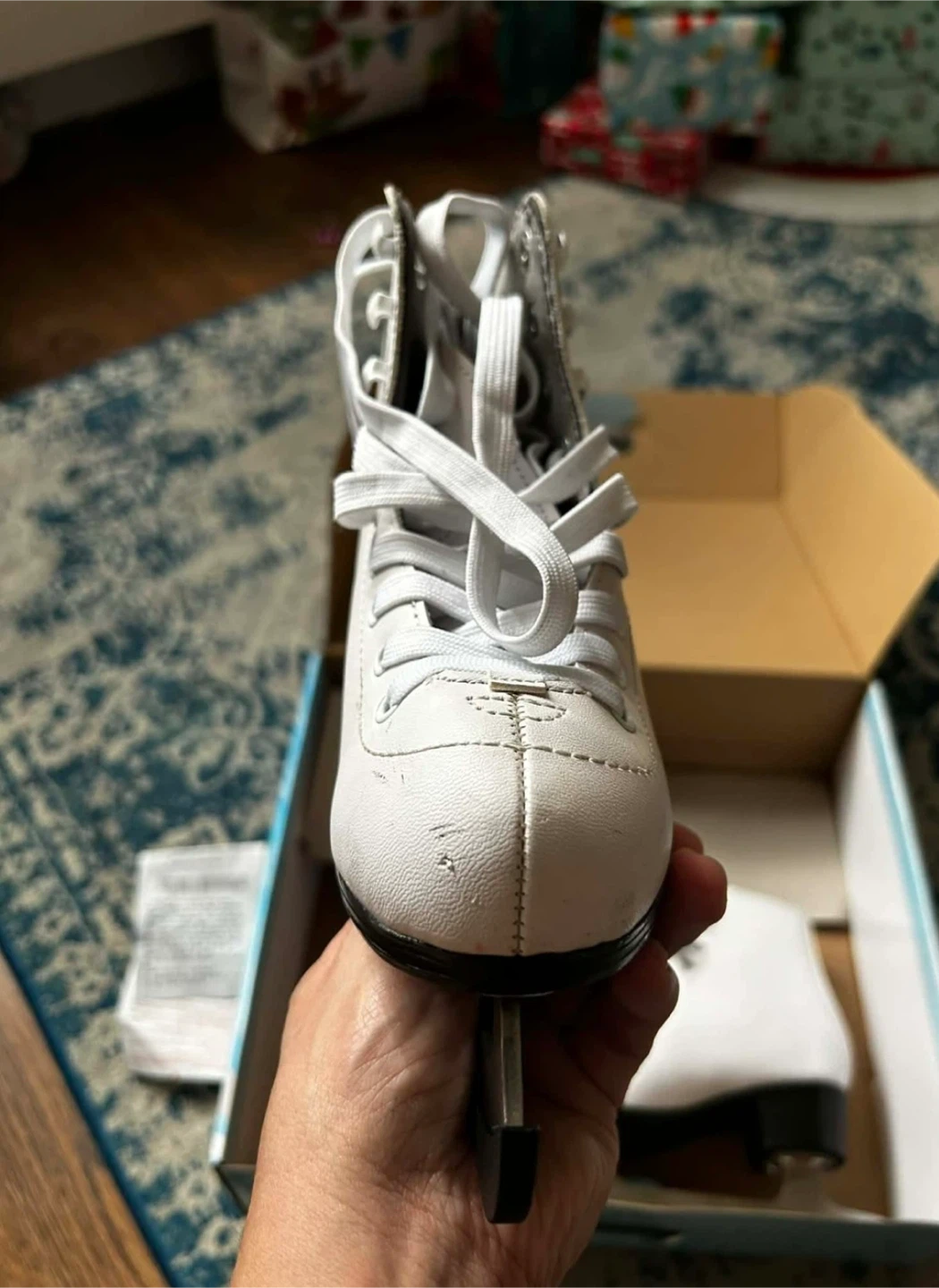 White Ice Skates - photo 3