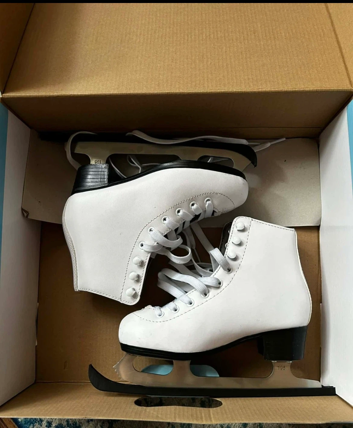 White Ice Skates