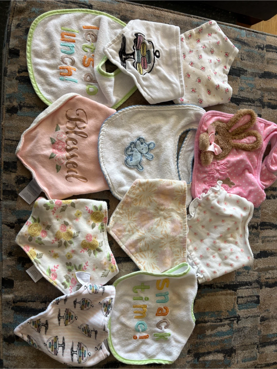 Set of 11 Baby Bibs