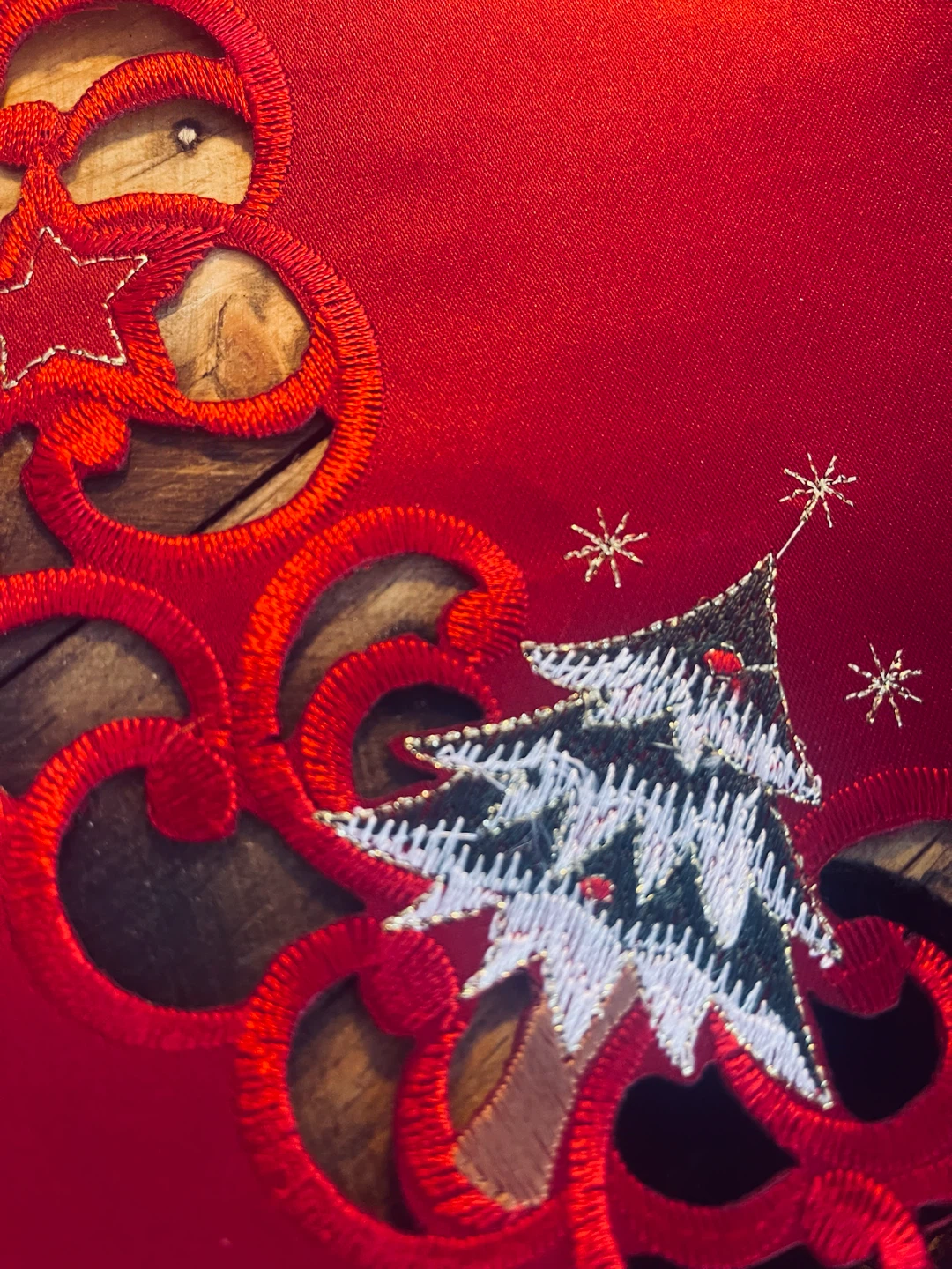 Christmas Snowman Table Runner and Topper Set - photo 4