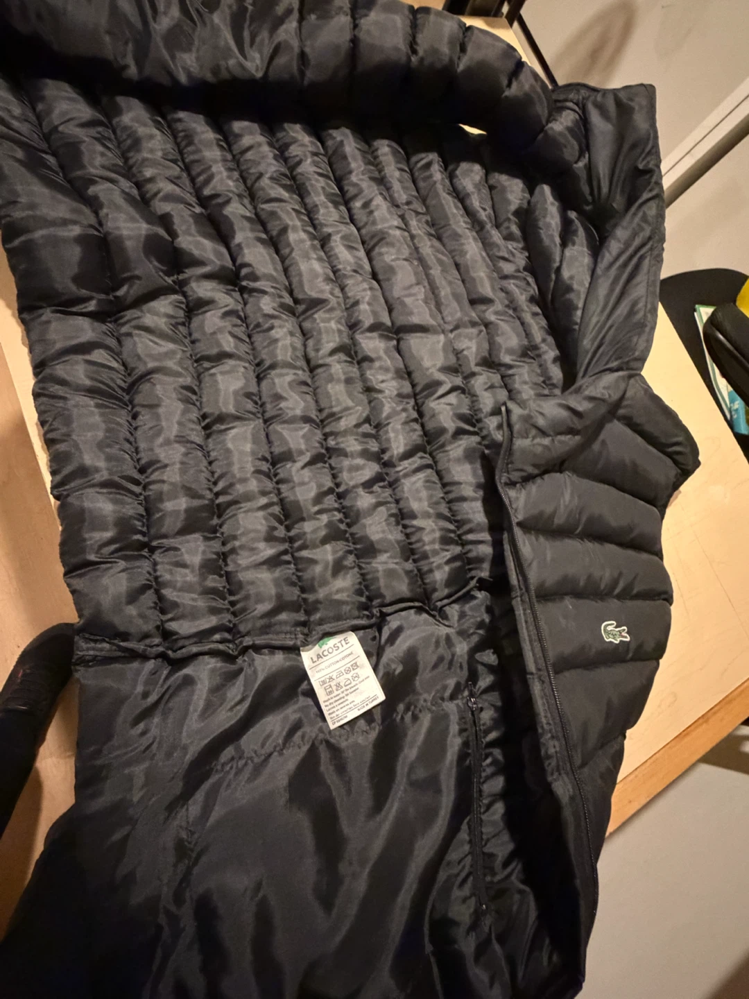 Lacoste Black Puffer Vest - photo 2