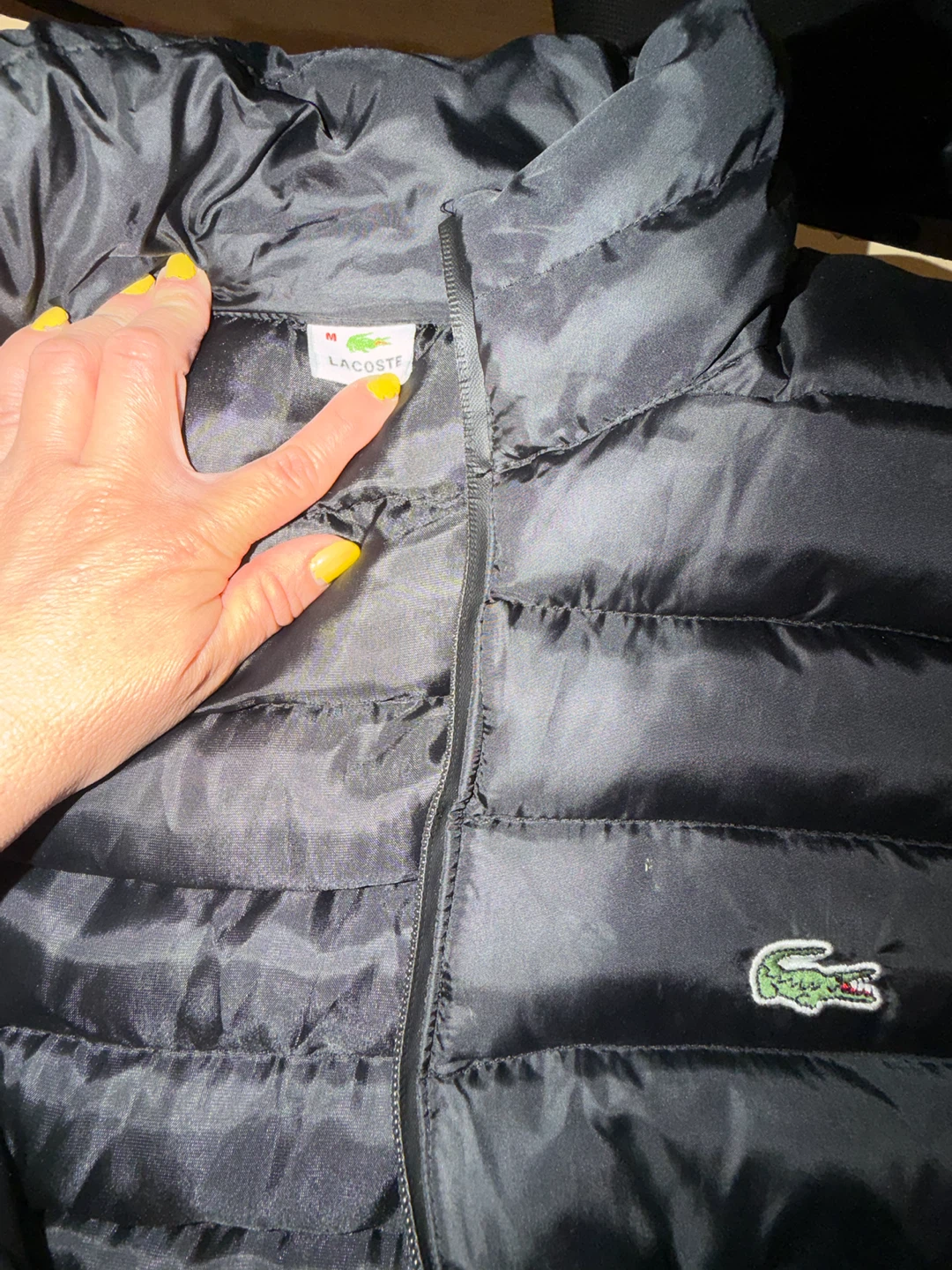 Lacoste Black Puffer Vest - photo 3