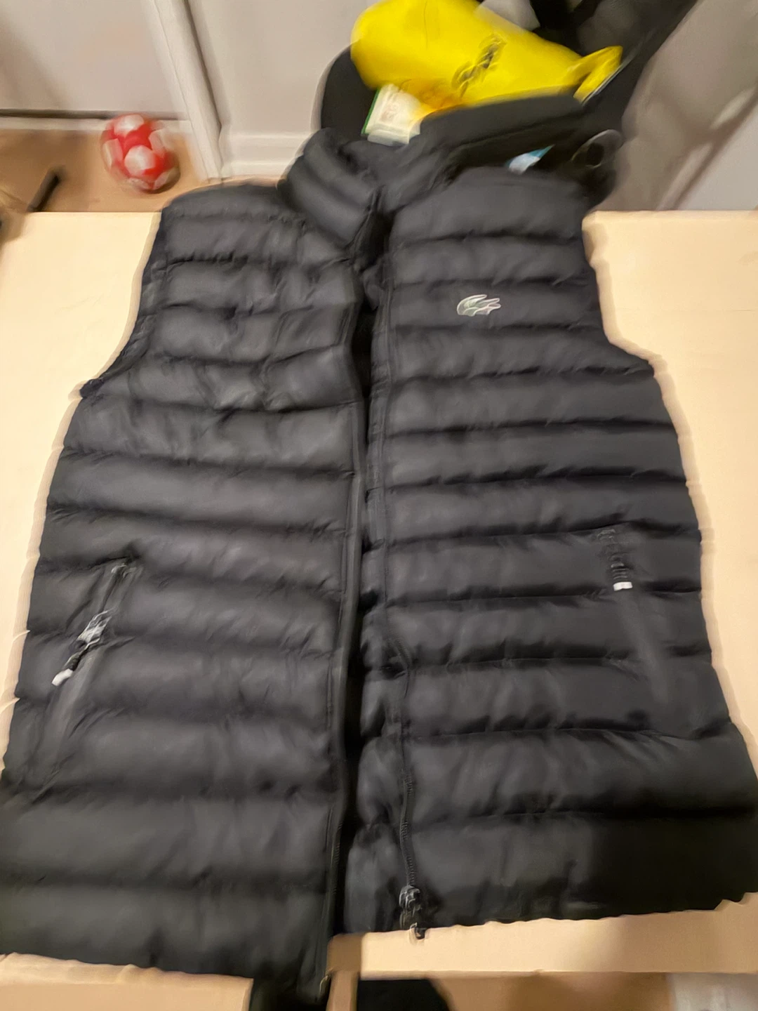 Lacoste Black Puffer Vest - photo 4