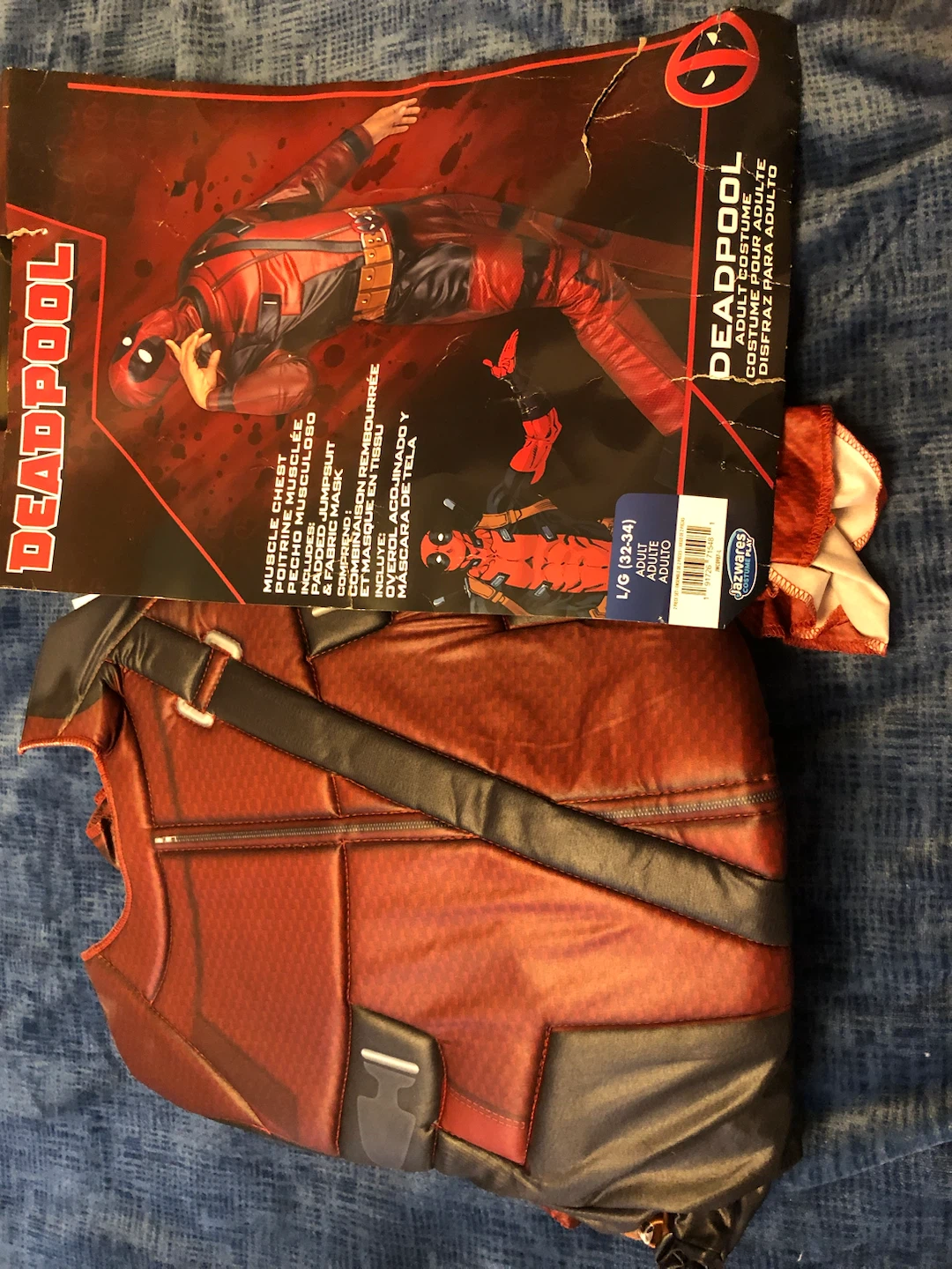 Jazwares Marvel Deadpool Adult Costume - photo 2