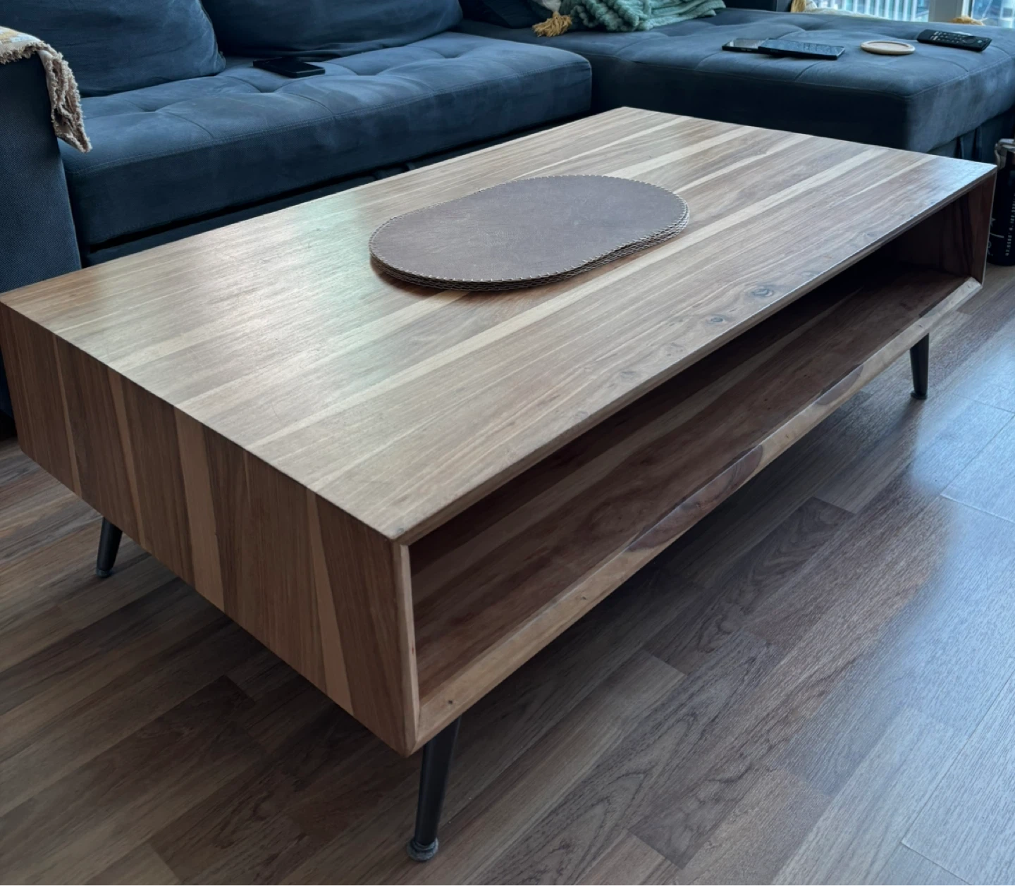 STRUCTUBE Rosewood Modern Coffee Table - photo 2