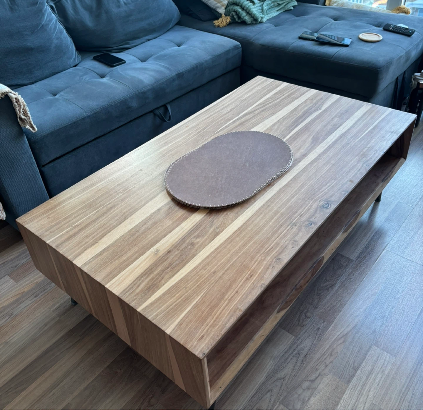 STRUCTUBE Rosewood Modern Coffee Table - photo 3
