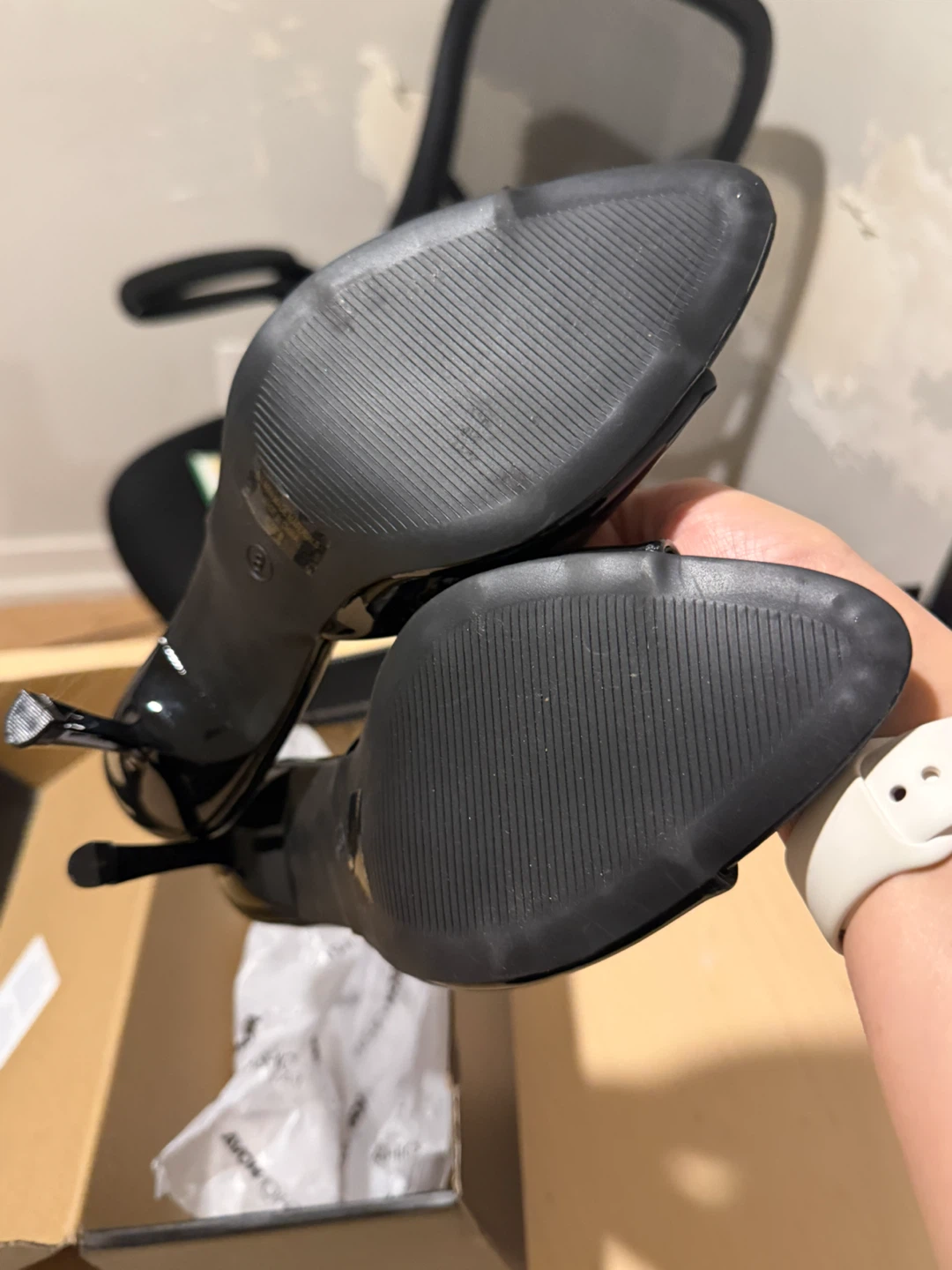 Fashion Nova Black Heeled Mules - photo 4