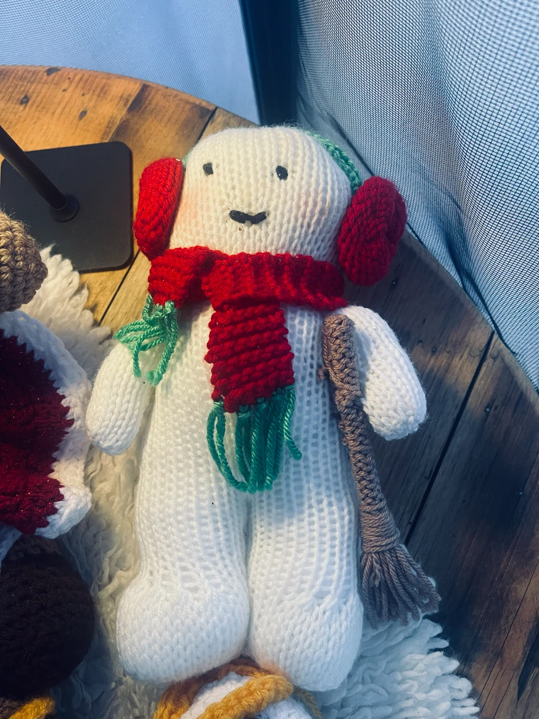 Set of 5 Handmade Christmas Crochet Plush Toys - photo 3