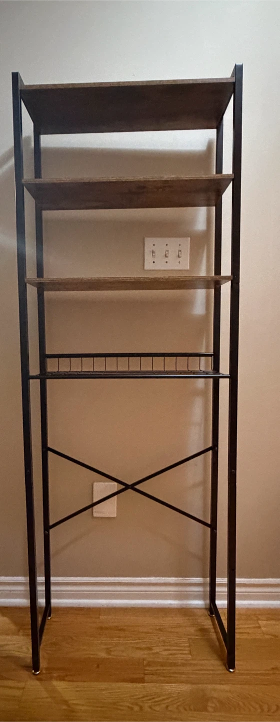 Toilet storage shelf 4-Tier