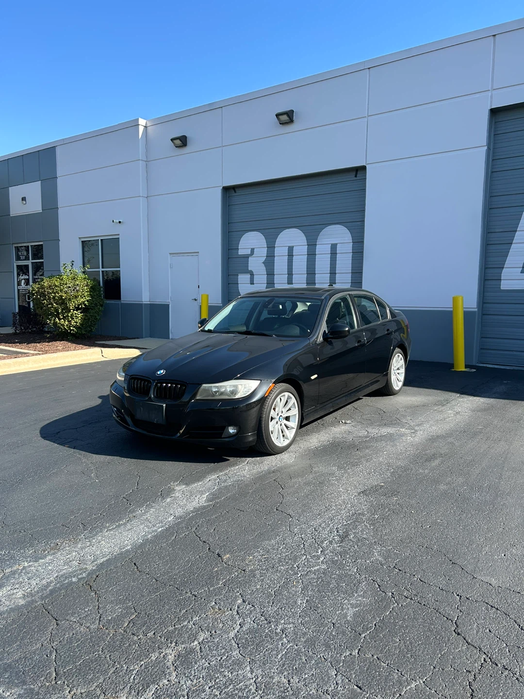 Black BMW 3 Series Sedan