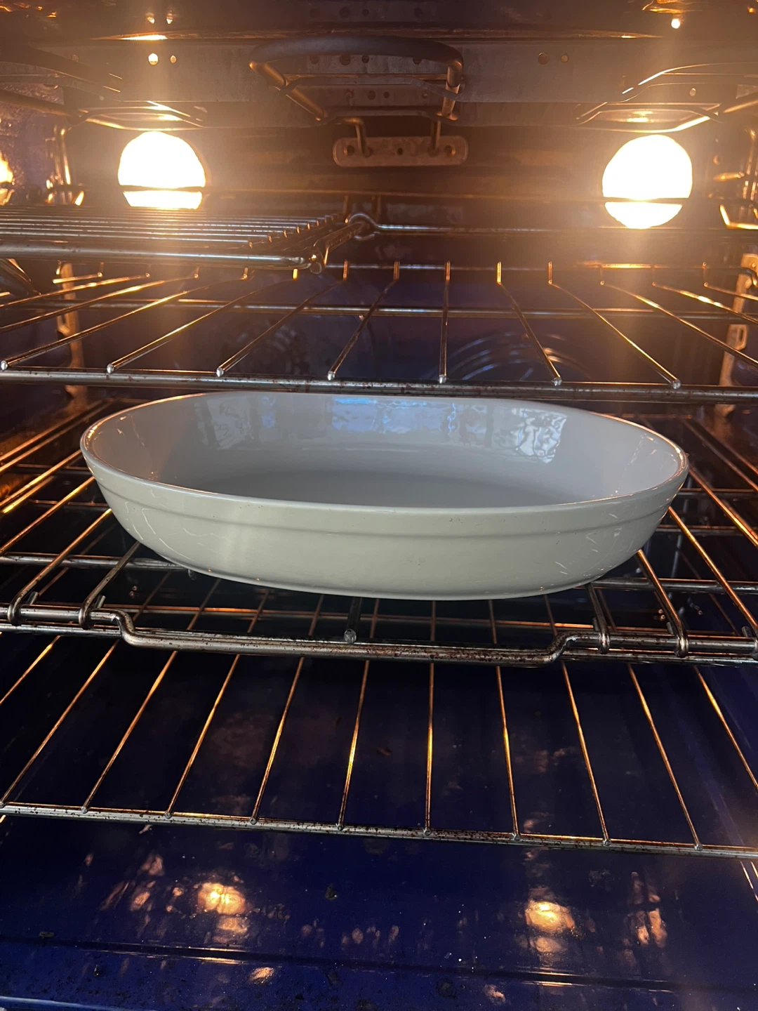 Oval Baking Dish in cream - photo 3