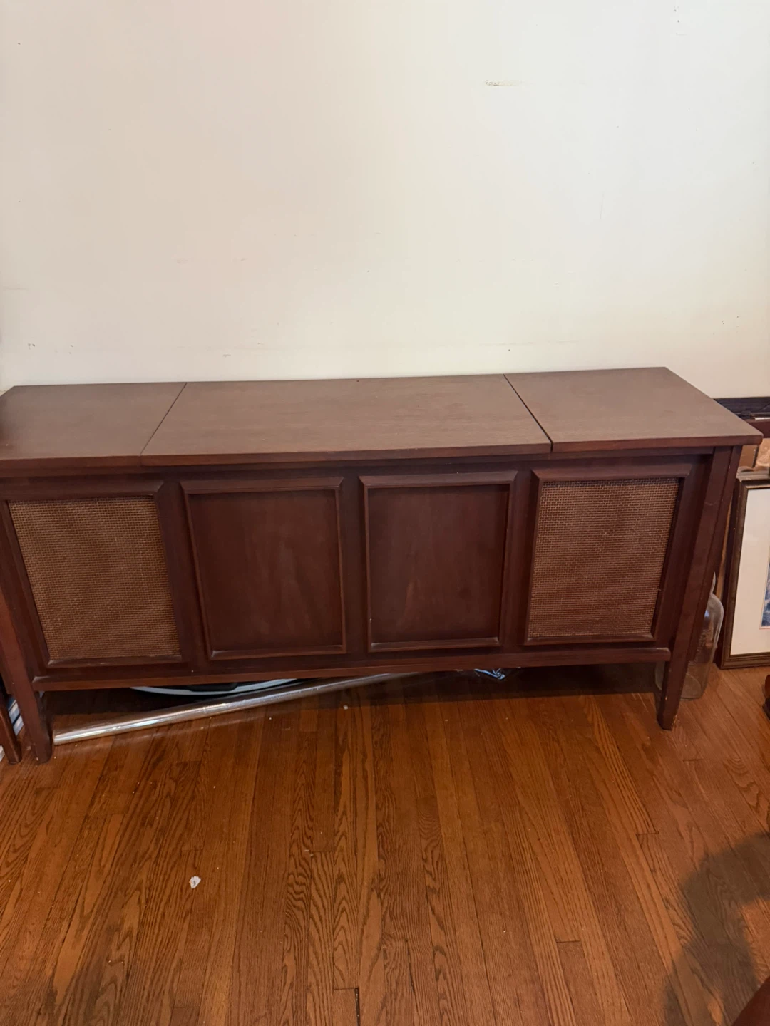 Telefunken Vintage Console Record Player and Radio
