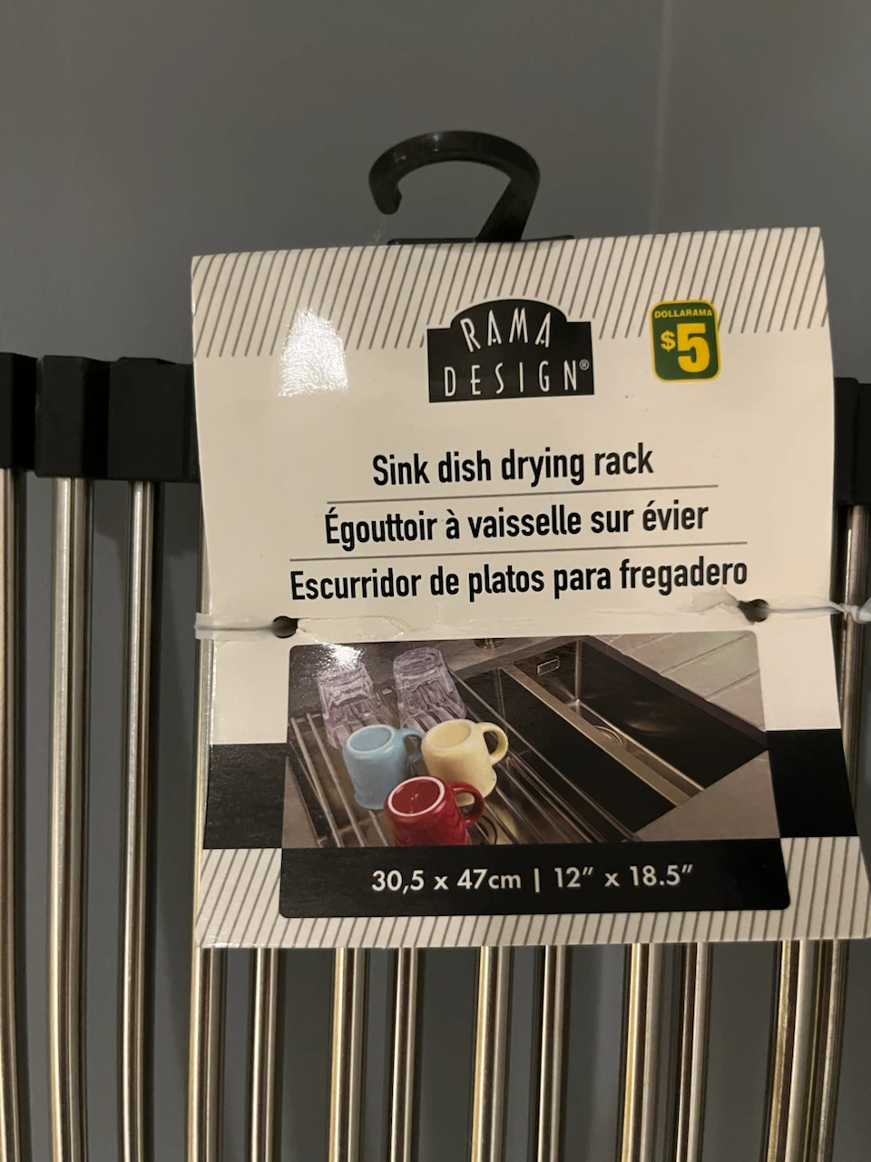 New Sink Dish Drying Rack