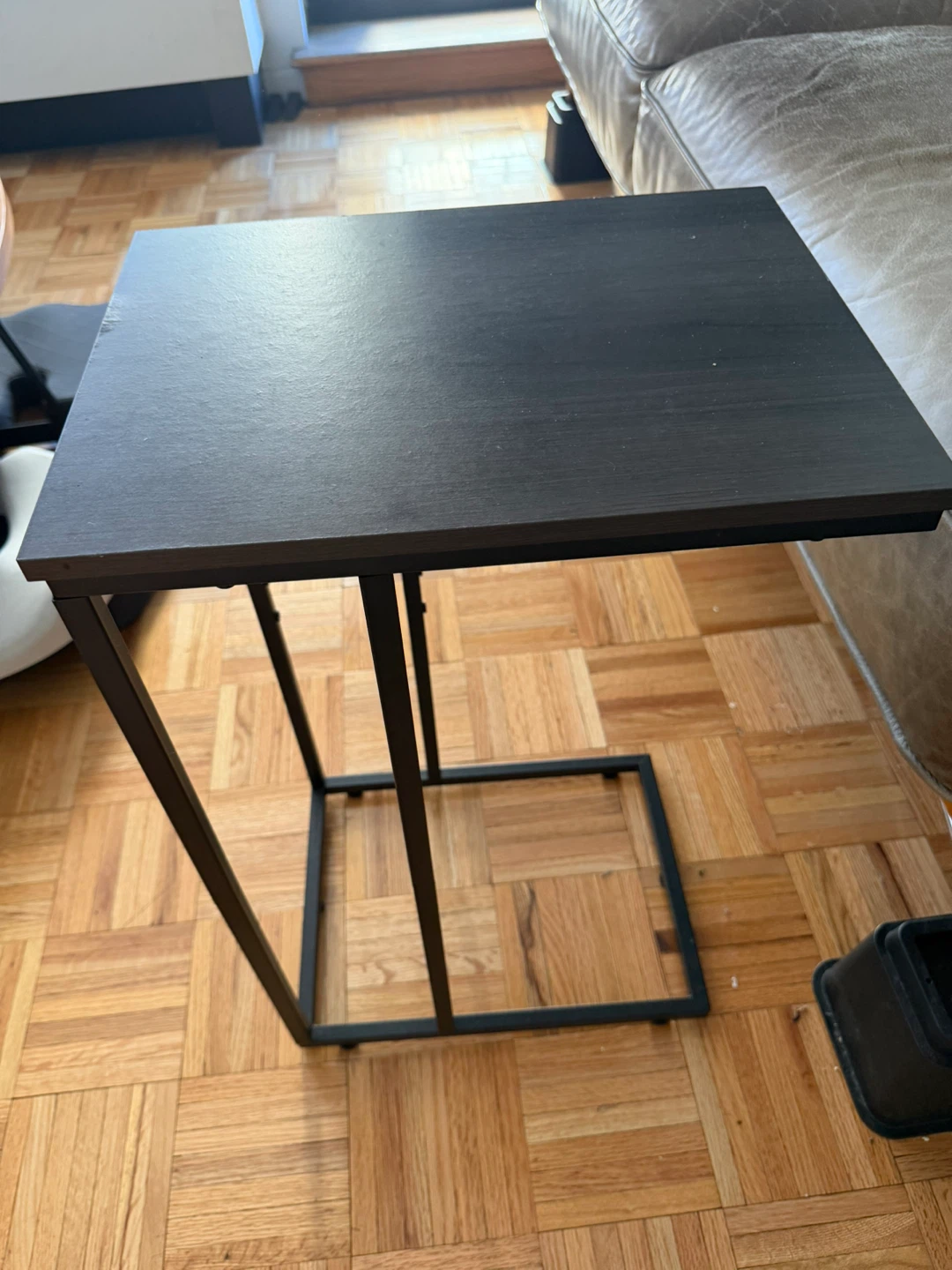 C-Shaped Side Table