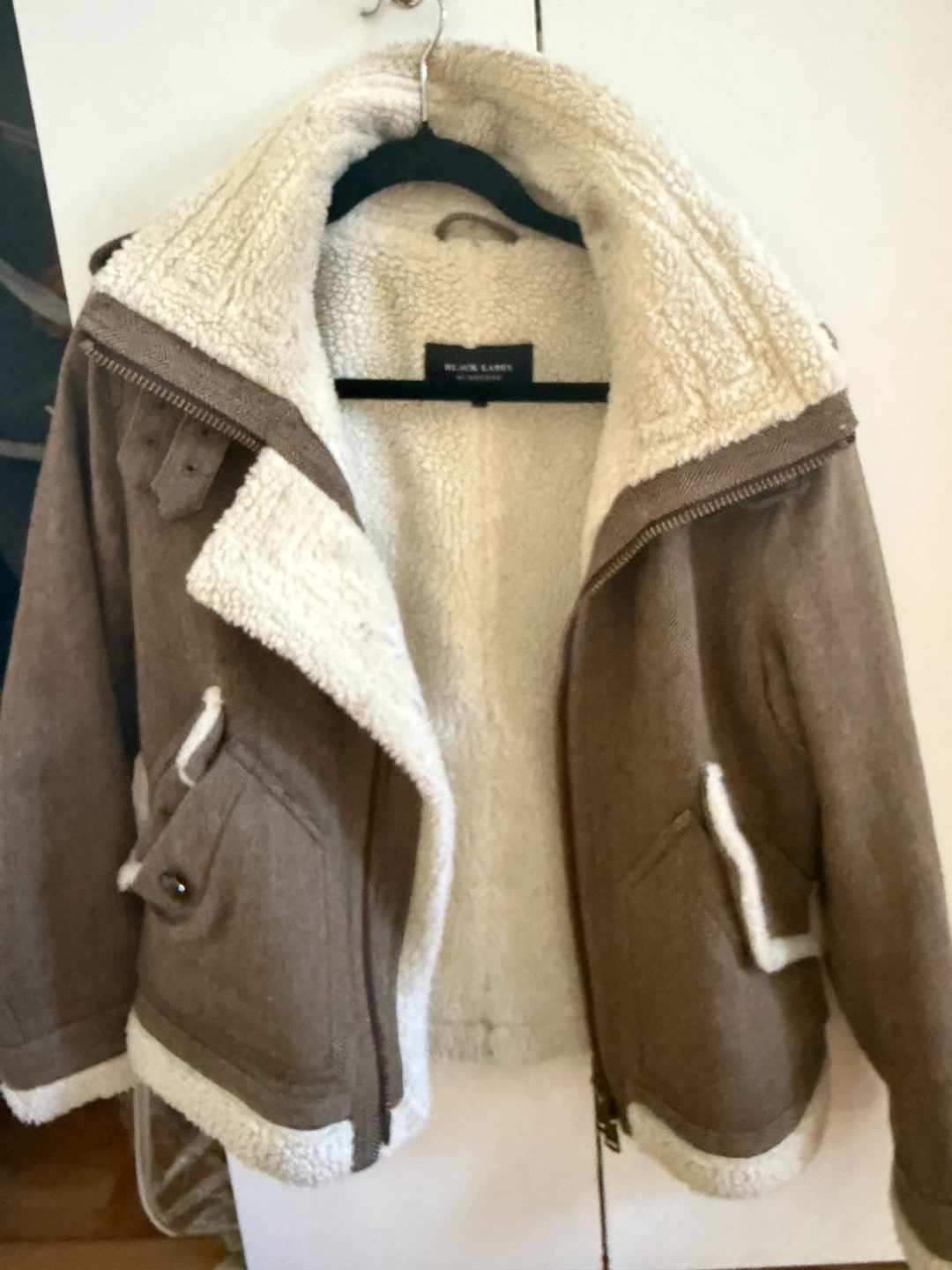 Burberry Sherpa-Lined Jacket