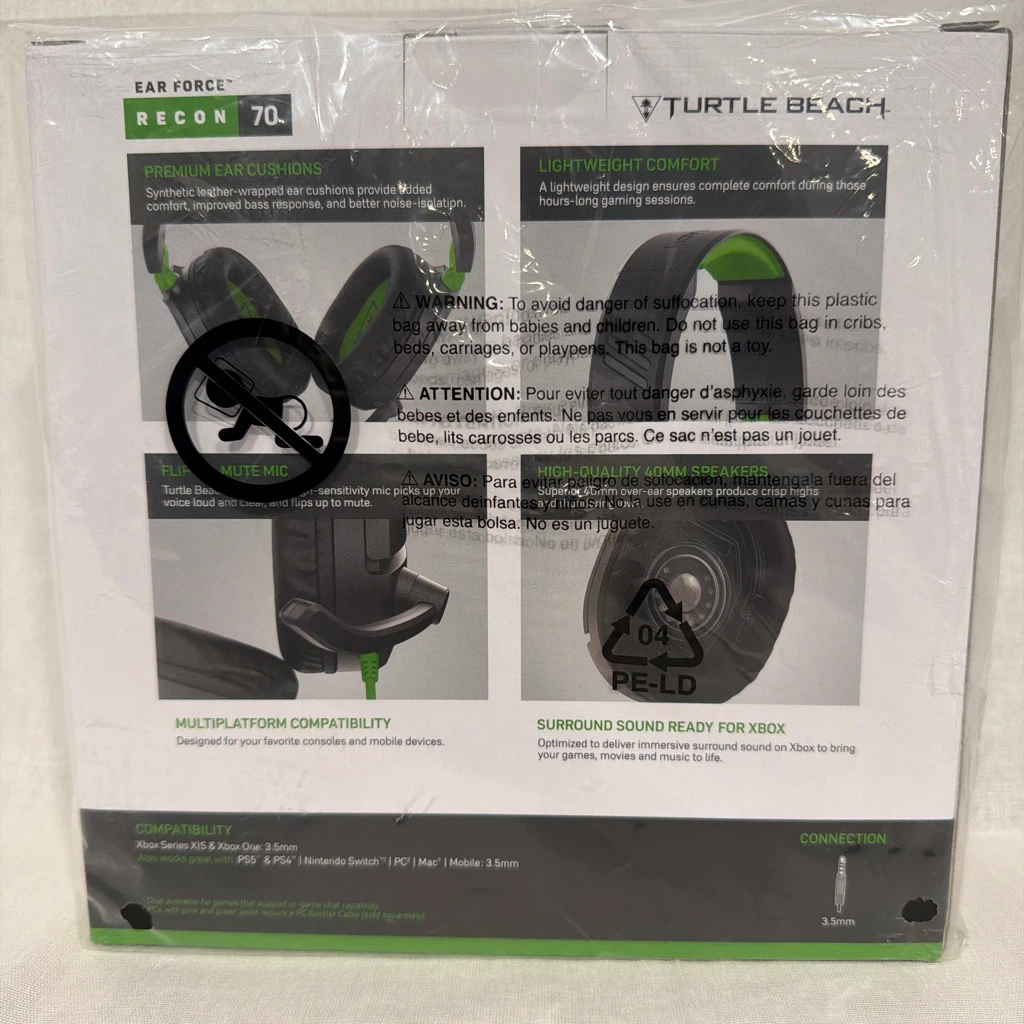 Turtle Beach Recon 70 Wired Gaming Headset for Xbox - photo 3