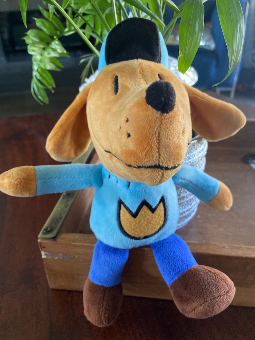 LIKE NEW 9” Dog Man in Policeman Unified Plush Toy - photo 2