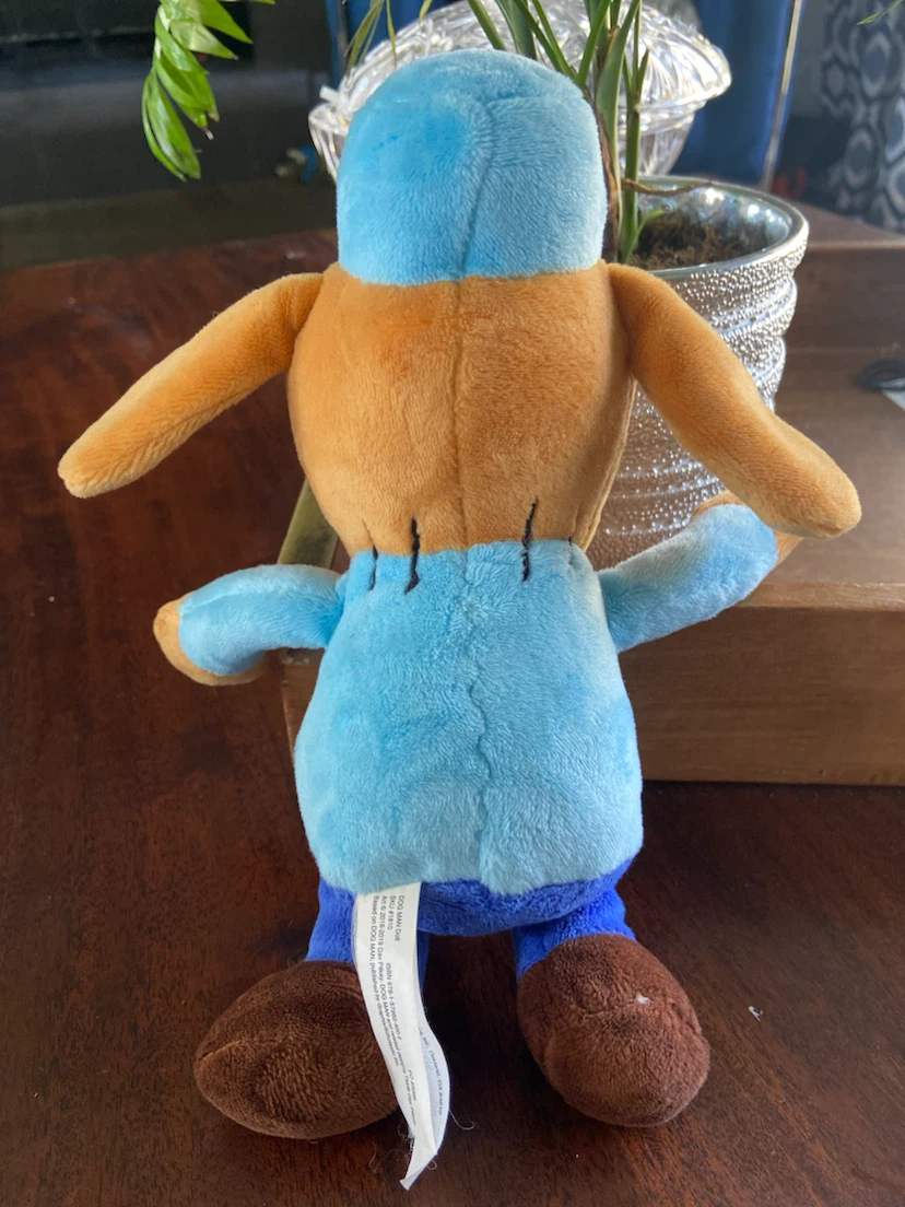 LIKE NEW 9” Dog Man in Policeman Unified Plush Toy - photo 4