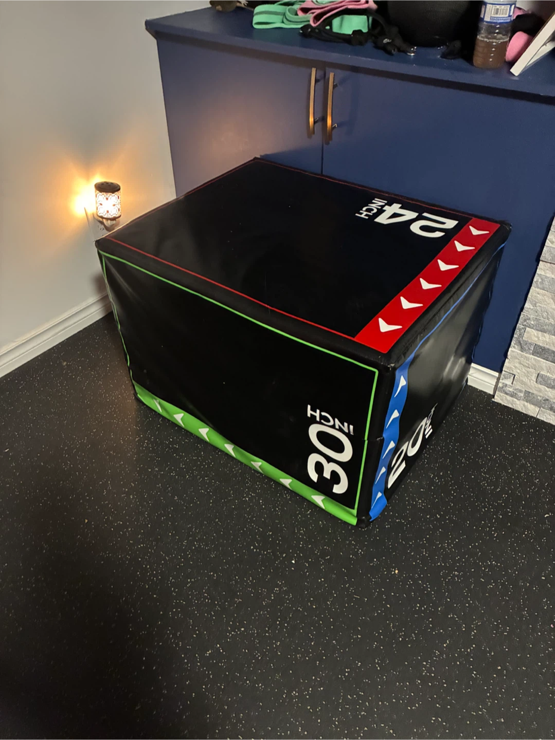3-in-1 Soft Foam Plyometric Jump Box