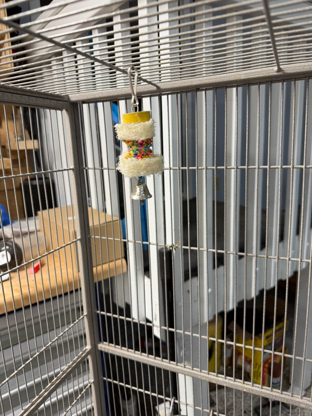 Large Metal Bird Cage - photo 2