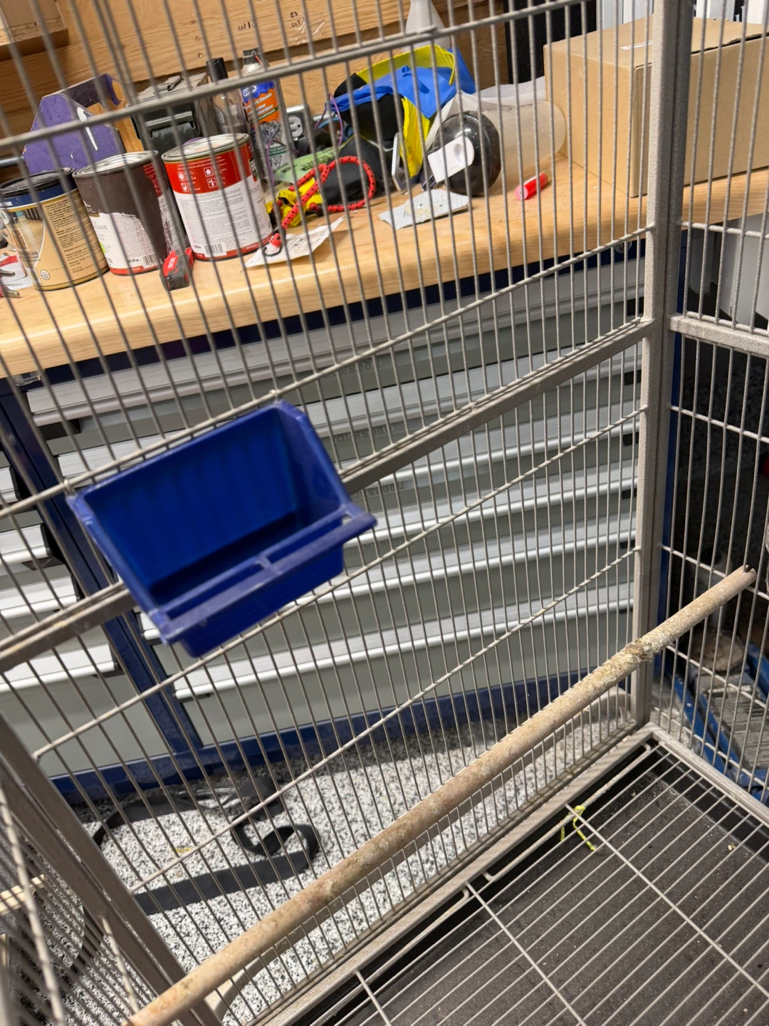 Large Metal Bird Cage - photo 3