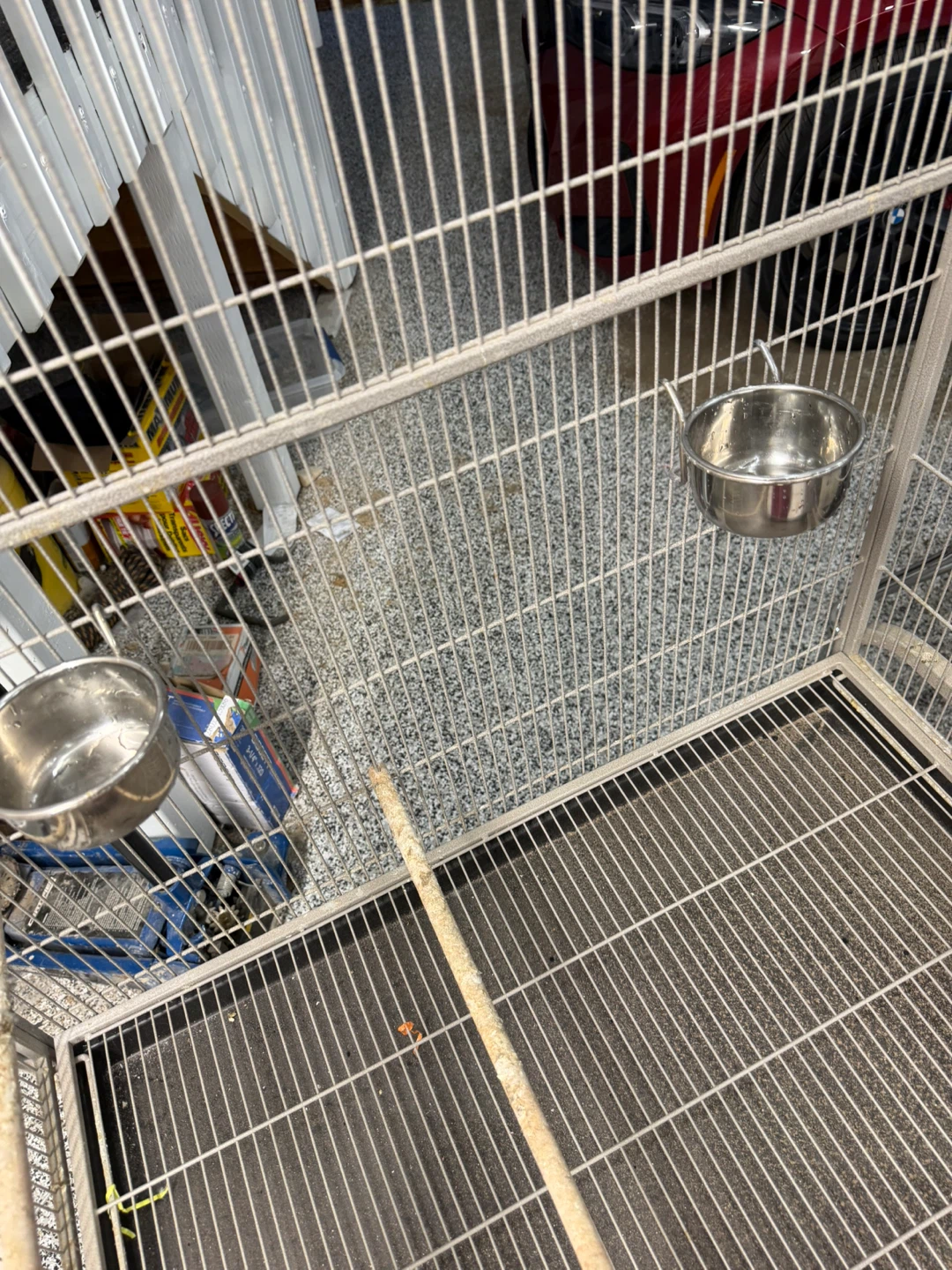Large Metal Bird Cage - photo 4